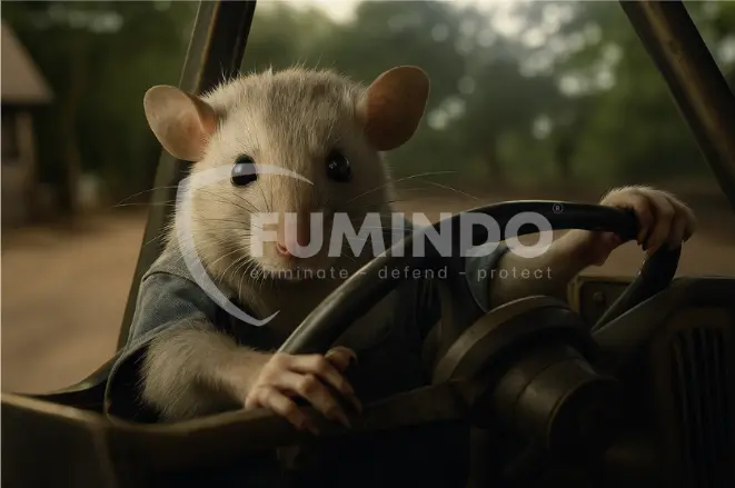 pembasmi tikus di mesin mobil