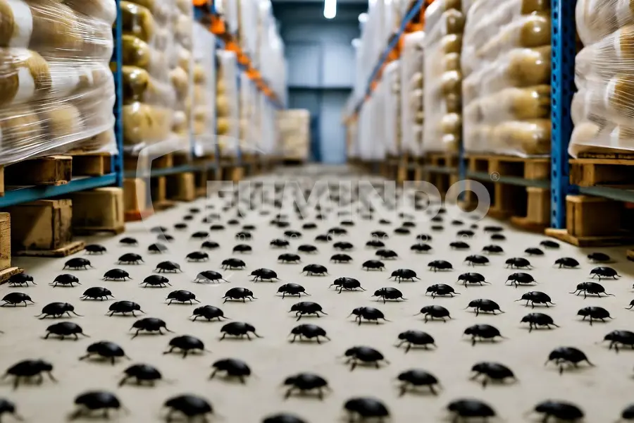 hama gudang ahasverus advena di indonesia