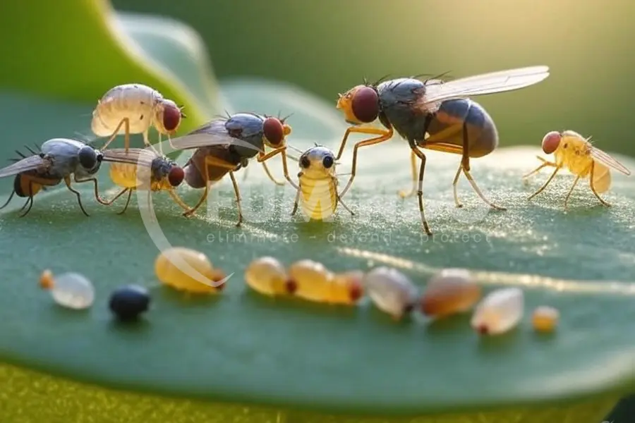 siklus hidup lalat buah