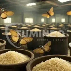 metode pengendalian hama gudang padi