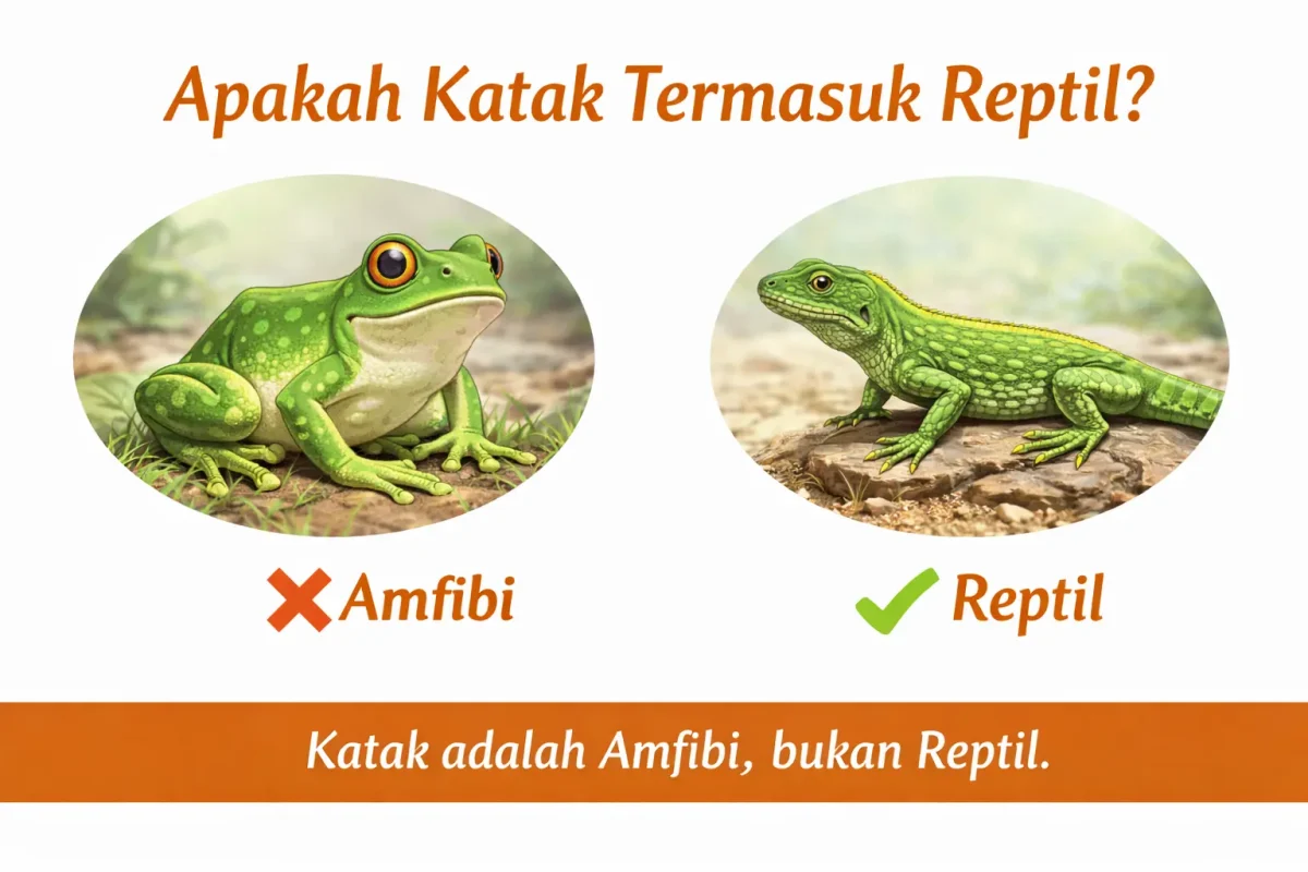apakah katak termasuk reptil