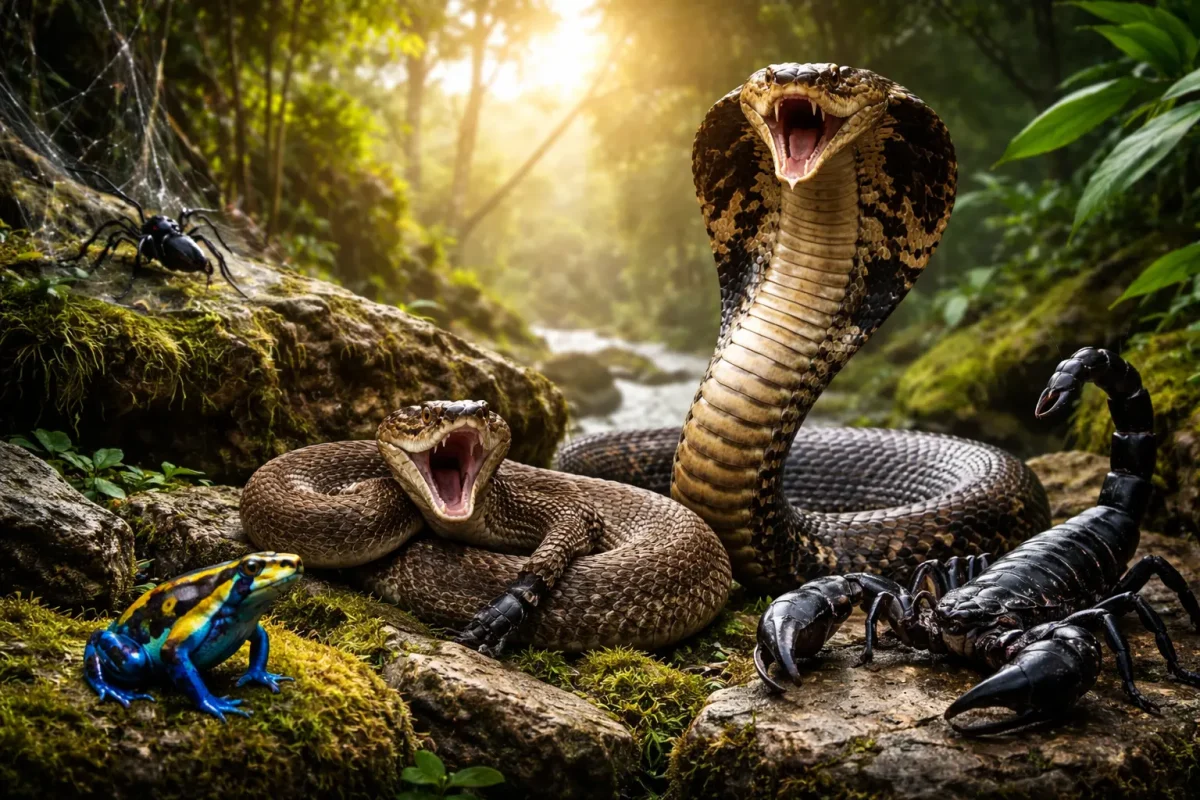 jenis binatang berbisa